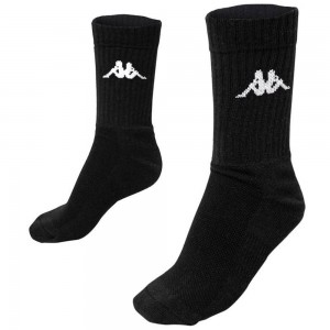 Women Kappa 4 Volley Pauap 1pack Socks Black | 695047-CVT