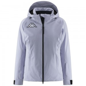 Women Kappa 6 Cento 610 Jacket Purple | 163529-HZA