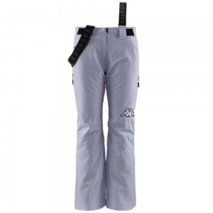 Women Kappa 6 Cento 634 Pants Purple | 156382-AZH