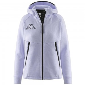 Women Kappa 6 Cento 645w Jacket Purple | 180629-SUT