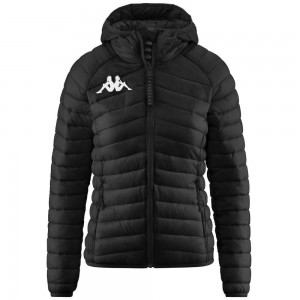 Women Kappa 6 Cento 663 Jacket Black | 980125-AFT