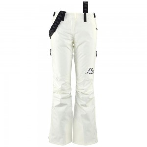 Women Kappa 6 Cento 665p Pants White | 682190-UFG