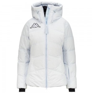 Women Kappa 6 Cento 668 Jacket Blue | 269807-WDG