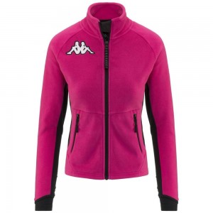 Women Kappa 6 Cento 688n Jacket Pink | 243186-VXE