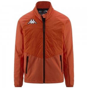 Women Kappa 6 Cento 698 Jacket Orange | 046519-DUE