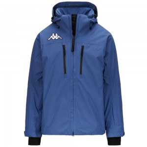 Women Kappa 8 Cento 811 Jacket Blue | 123764-WFT