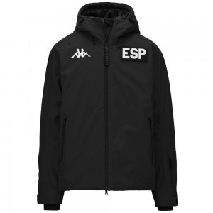 Women Kappa 8 Cento 886 Jacket Black | 745028-ASU