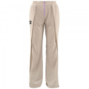 Women Kappa Authentic Tech Zarya Pants Beige | 021987-ZTQ