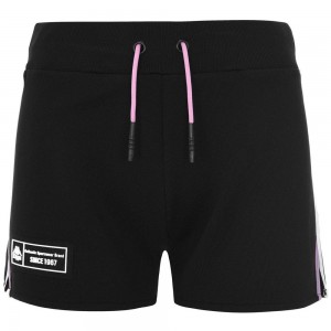 Women Kappa Authentic Tech Zavy Shorts Black | 320916-ACQ