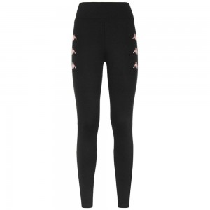 Women Kappa Bivys Pants Black | 372914-PAH