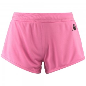 Women Kappa Elica Shorts Pink | 924316-SXQ