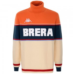 Women Kappa Eroi Knit Brera Sweater Orange | 092147-RUG