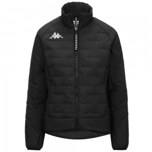 Women Kappa Harymool Jacket Black | 013649-UPL