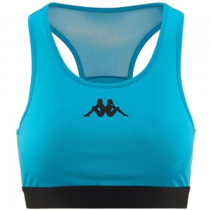 Women Kappa Kombat Dare Jersey Blue | 597623-ULD