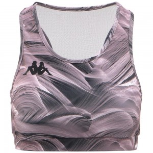 Women Kappa Kombat Druma Jersey Purple | 836921-KOF