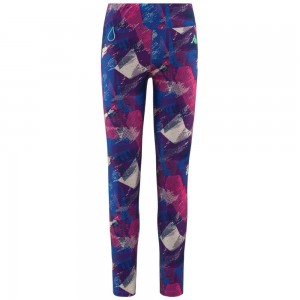 Women Kappa Kombat Elme Pants Blue | 756182-JOH