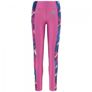 Women Kappa Kombat Eneari Pants Pink | 719048-JUR