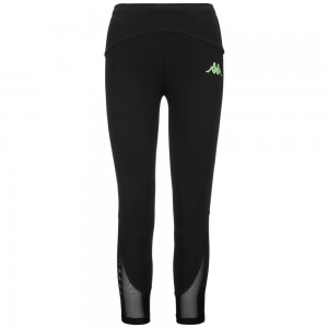 Women Kappa Kombat Fela Pants Black | 069385-DVP