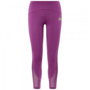 Women Kappa Kombat Fela Pants Purple | 712940-WDO