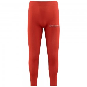 Women Kappa Kombat Skin Bant Joggers Red | 863901-IYV