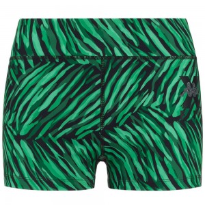 Women Kappa Kombat Wkt Efrivola Shorts Green | 273698-CHV