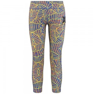 Women Kappa Kombat Wkt Evana Pants Yellow | 317405-FJO