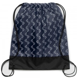 Women Kappa Logo Dacut Backpack Blue | 213645-UAY