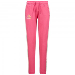 Women Kappa Logo Fesia Pants Pink | 964081-OHE