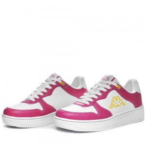 Women Kappa Logo Maserta Sneakers White | 132495-CDQ