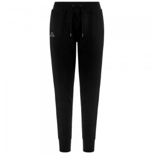 Women Kappa Logo Zalia Pants Black | 968301-HEG