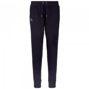 Women Kappa Logo Zalia Pants Navy | 983210-MVR