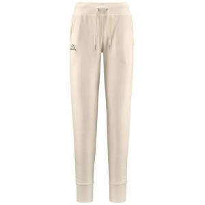 Women Kappa Logo Zalia Pants White | 905264-YME