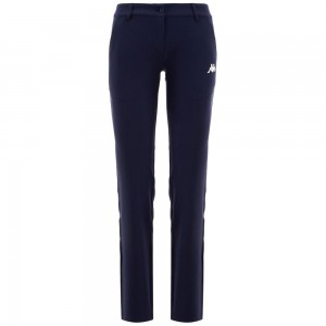 Women Kappa Suvaly Pants Navy | 574613-QKG