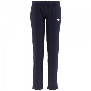 Women Kappa Wonary Pants Navy | 461325-MOZ