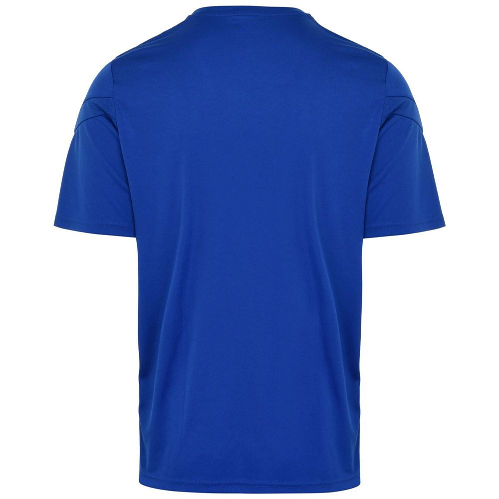 Kids' Kappa 4 Football Dovo Jersey Blue | 867901-OCA