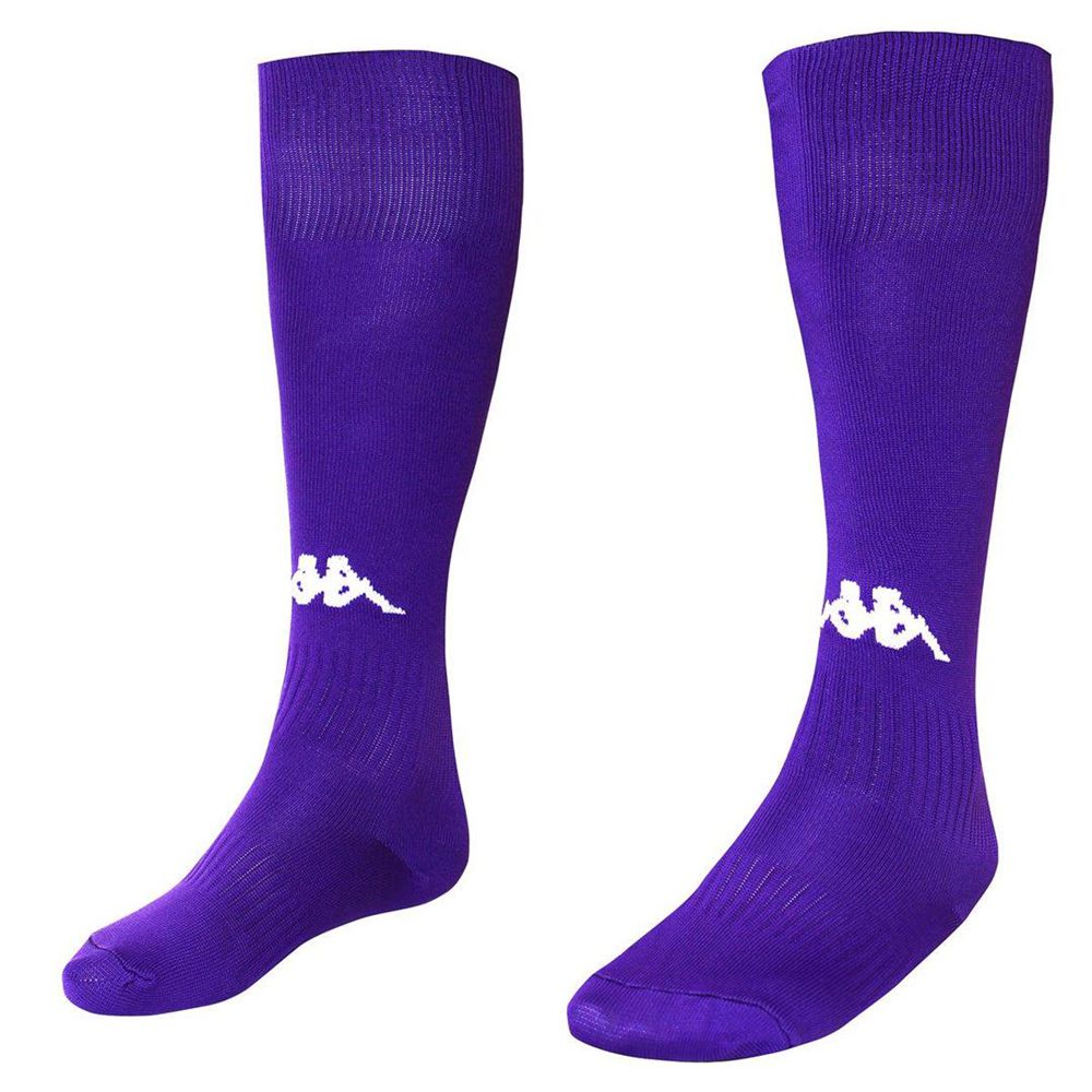 Kids\' Kappa 4 Football High 1pack Socks Purple | 094325-ECT