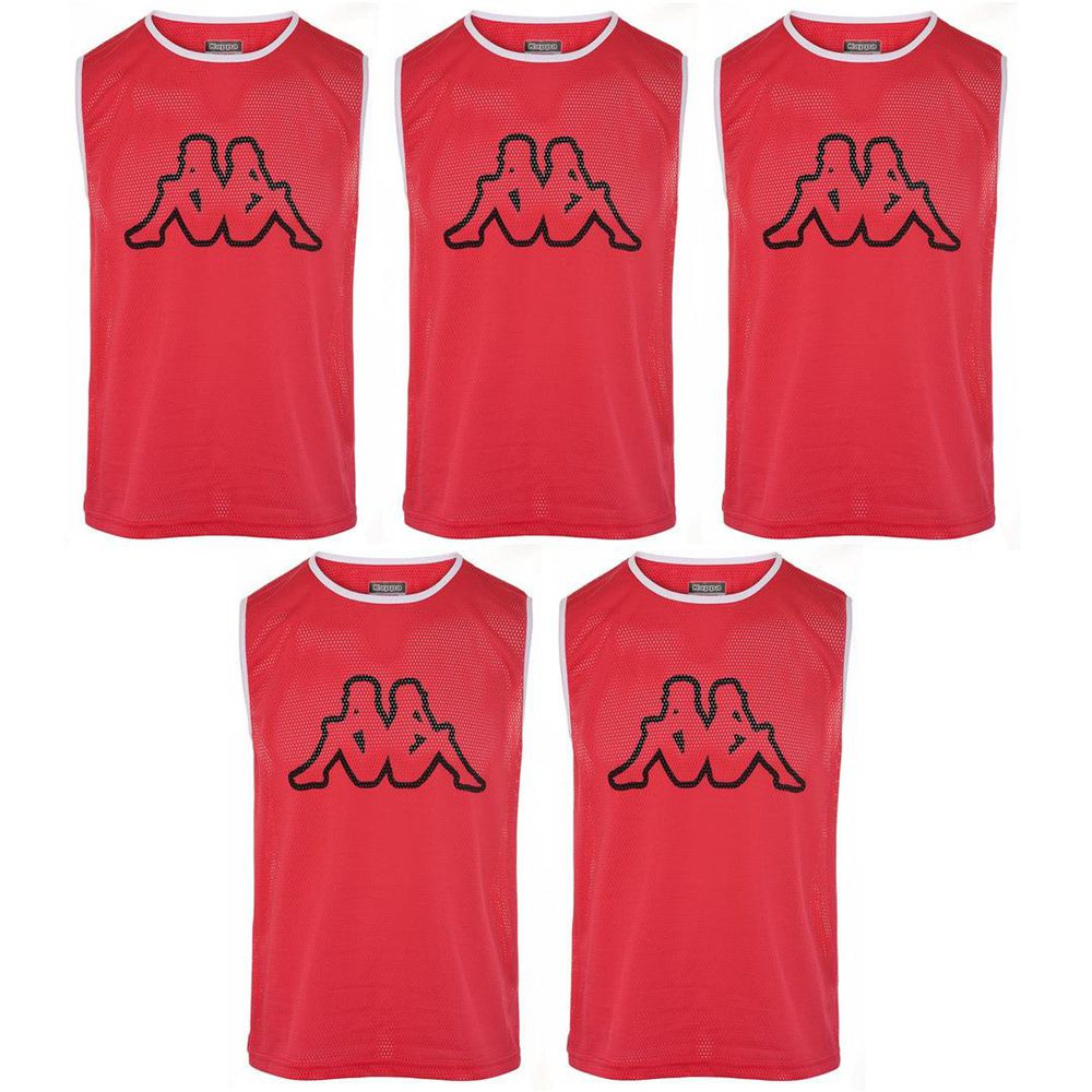 Kids\' Kappa 4 Football Nipola 2 5pack Tank Top Red | 347586-QLV