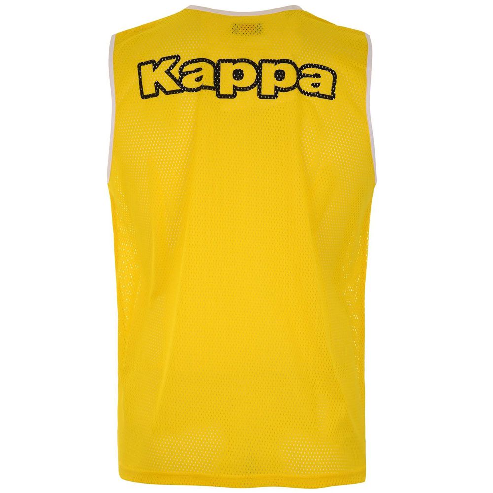 Kids' Kappa 4 Football Nipola 2 5pack Tank Top Yellow | 842396-SMW