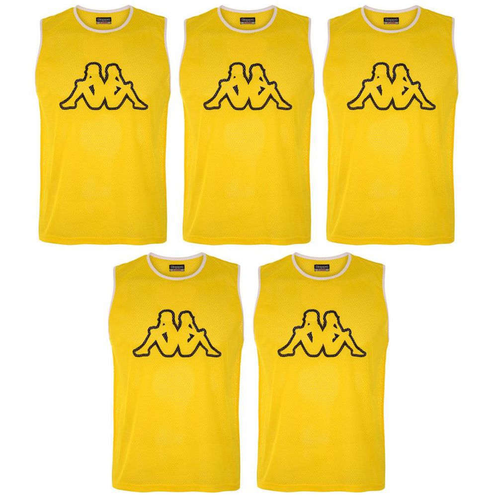 Kids\' Kappa 4 Football Nipola 2 5pack Tank Top Yellow | 842396-SMW