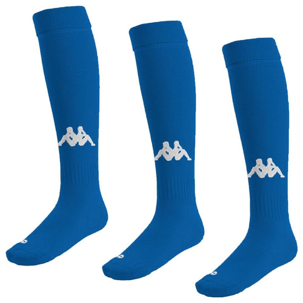 Kids\' Kappa 4 Football Penao 3pack Socks Blue | 290563-UJP