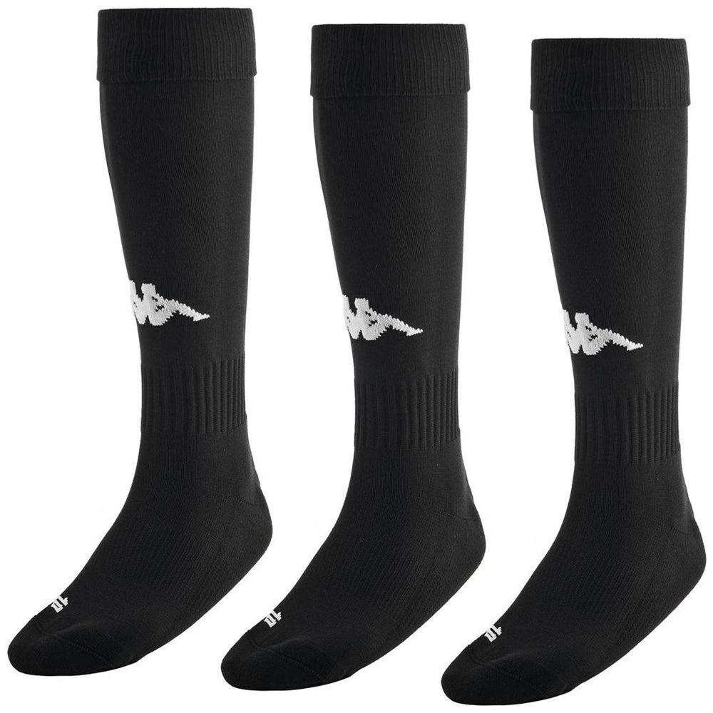 Kids\' Kappa 4 Football Penao 3pack Socks Black | 231970-RAE