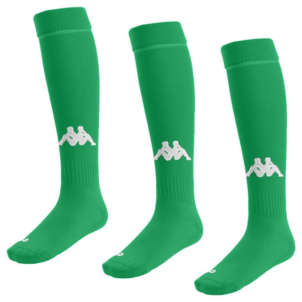 Kids\' Kappa 4 Football Penao 3pack Socks Green | 679185-RSY