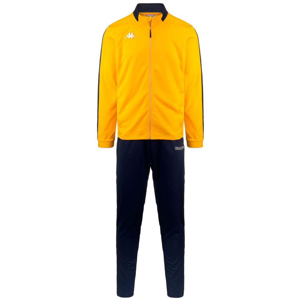 Kids\' Kappa 4 Football Salcito Tracksuit Yellow | 094687-VPT