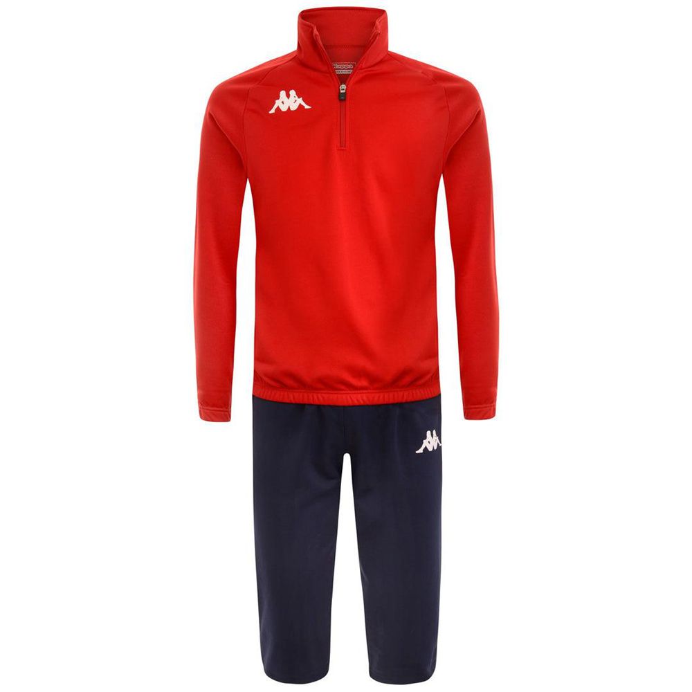 Kids\' Kappa 4 Football Wranzon Tracksuit Red | 153476-GLE