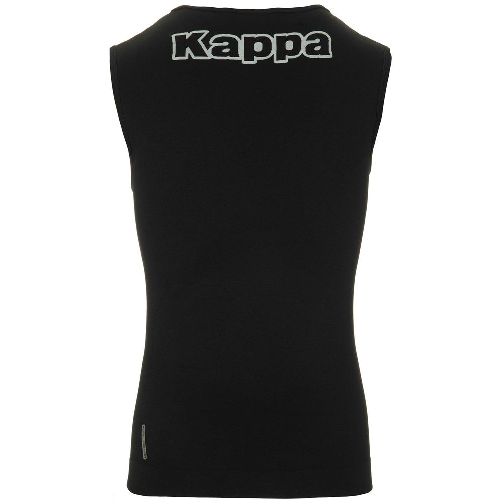 Kids' Kappa 4 Skin Kombat Nankv Tank Top Black | 270918-QKO