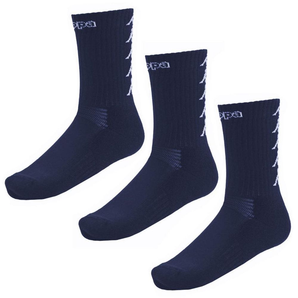 Kids\' Kappa 4 Training Eleno 3pack Socks Blue | 580361-JHC