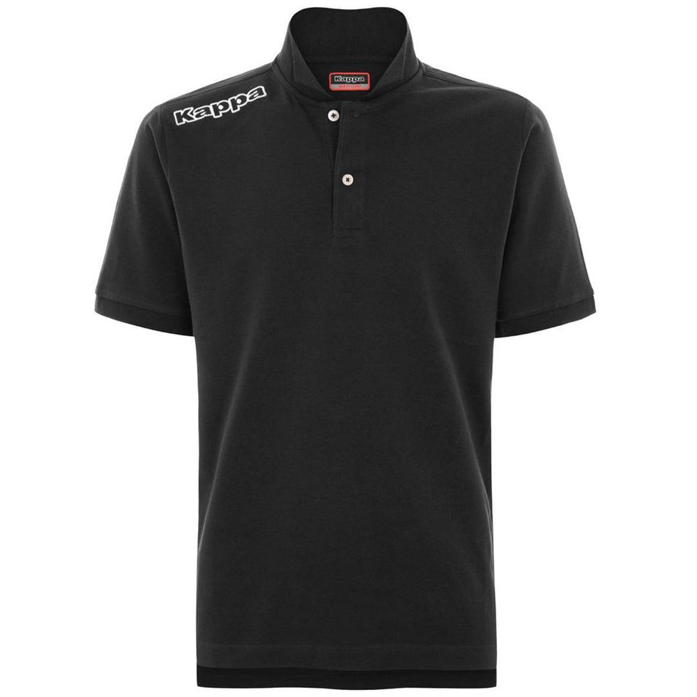 Kids\' Kappa 4 Training Polo Mss Polo Shirt Black | 732968-BFJ