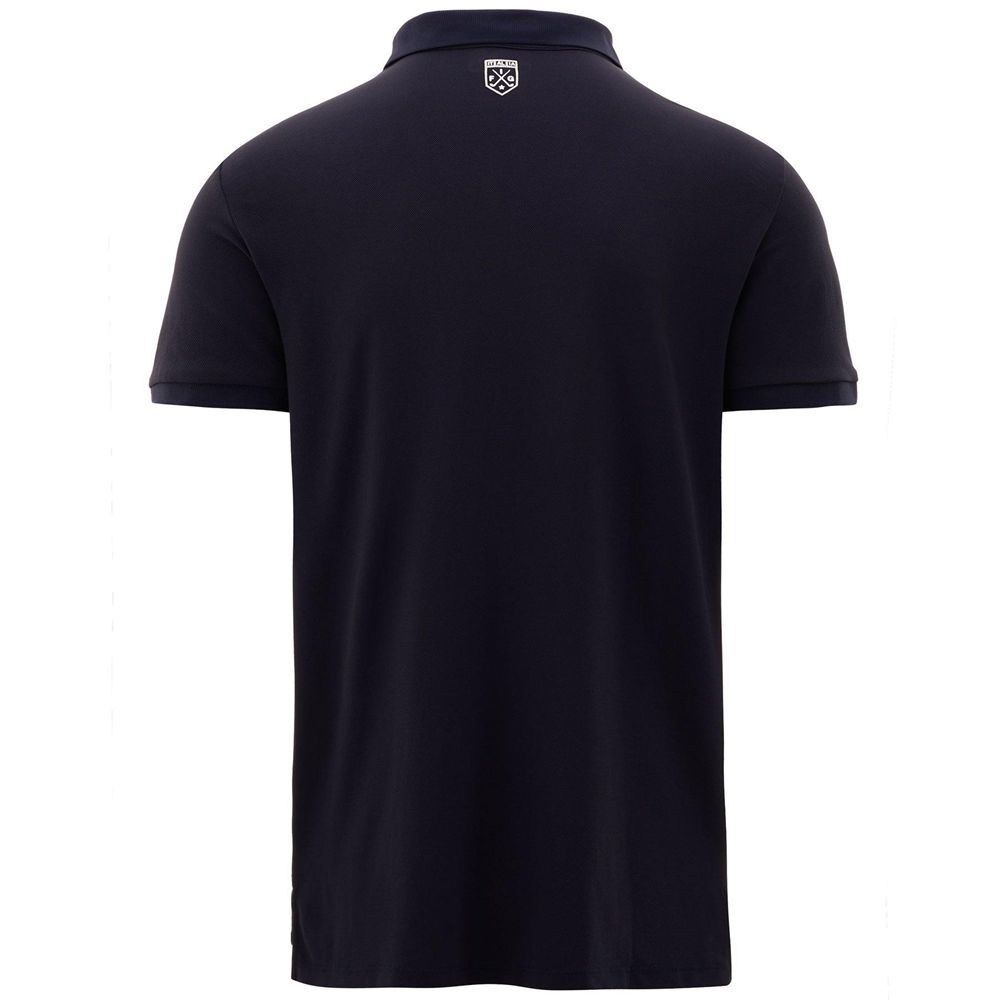 Kids' Kappa Fimas Polo Shirt Navy | 962370-UOF