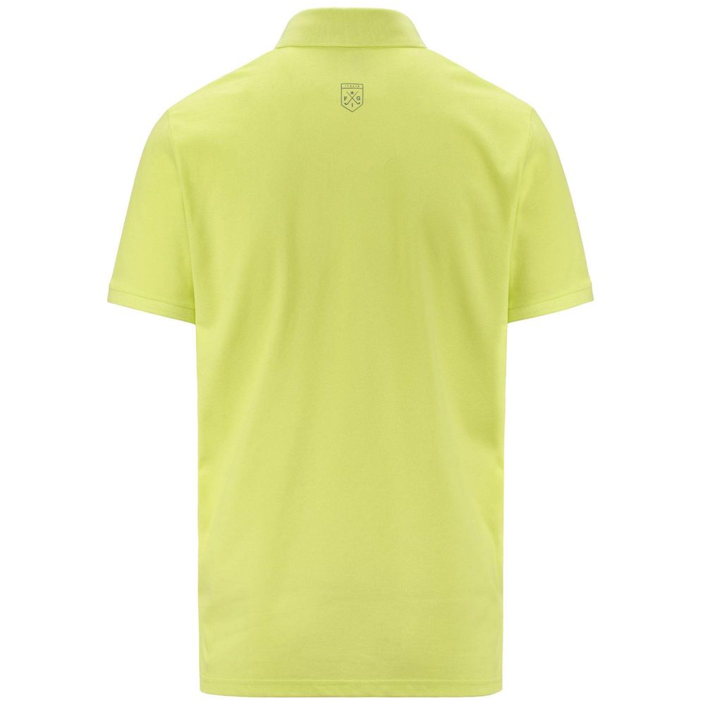 Kids' Kappa Fimes Polo Shirt Green | 901254-JVU