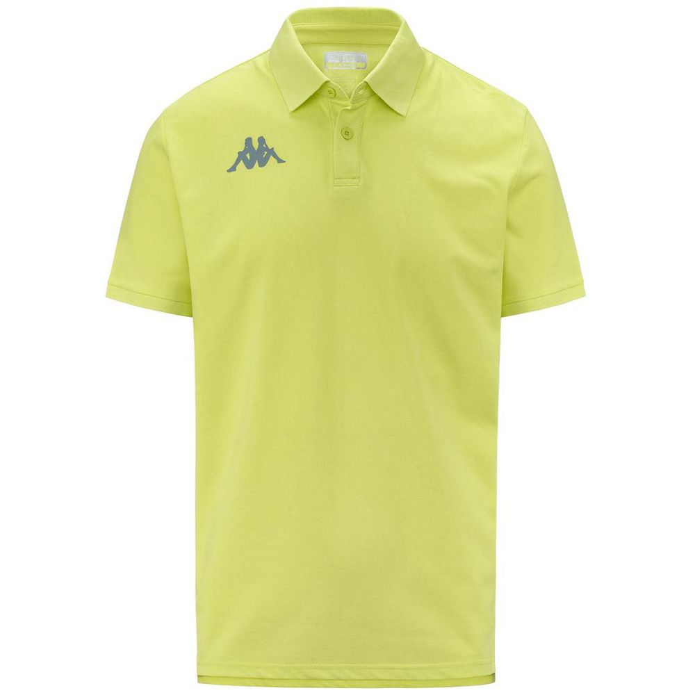 Kids\' Kappa Fimes Polo Shirt Green | 901254-JVU